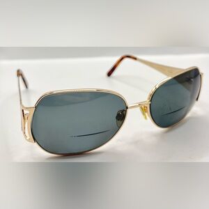 Zyloware Gold Oval Sunglasses Frames Only